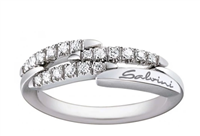 Anello Salvini Donna Leviosa in Oro bianco Diamante 0.21 Ct 20023051-14 - 20023051-14